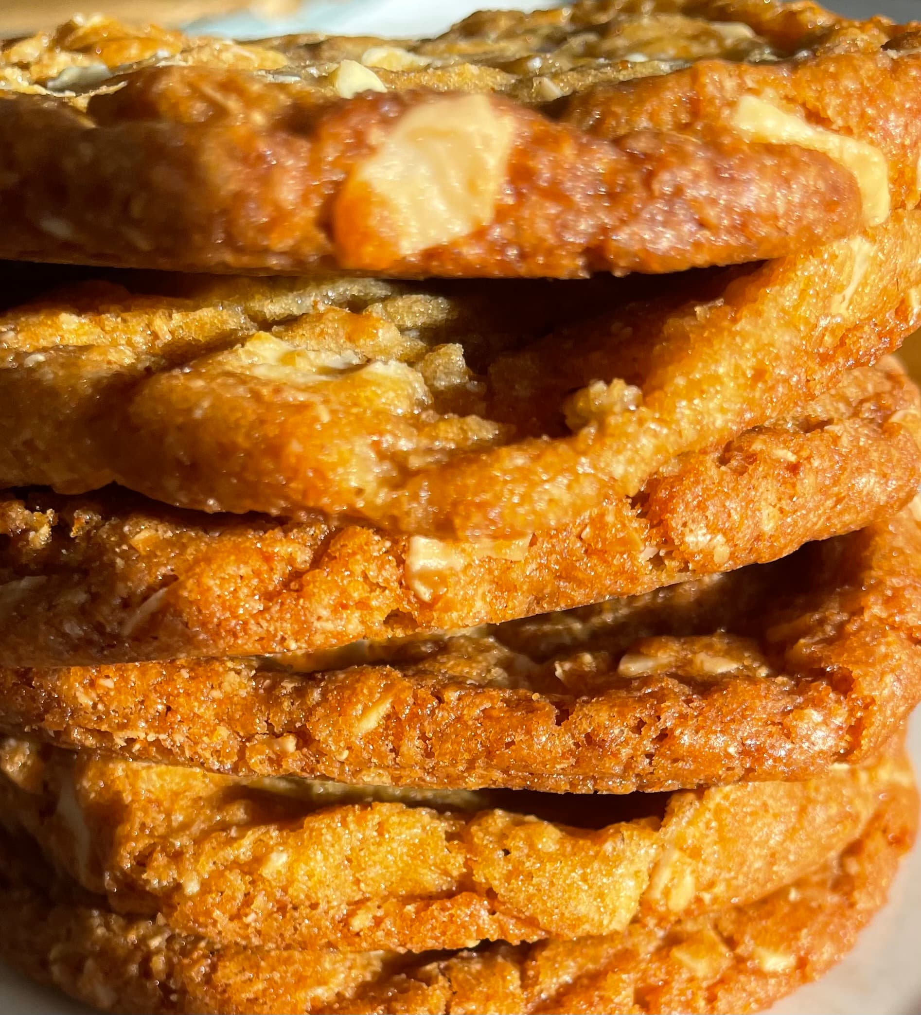 Boxes of cookies photographed in natural light