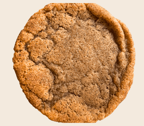 Cinnamon Snickerdoodle cookie from The Dough Chemist